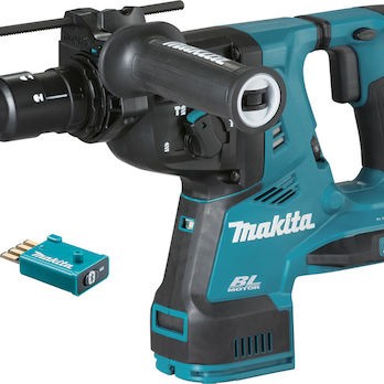 Makita Κρουστικό Σκαπτικό Πιστολέτο Μπαταρίας Brushless 18V Solo με Υποδοχή SDS Plus / Ταχείας