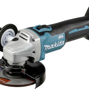 Makita Τροχός 125mm Μπαταρίας Brushless με Ρύθμιση Στροφών 18V Solo
