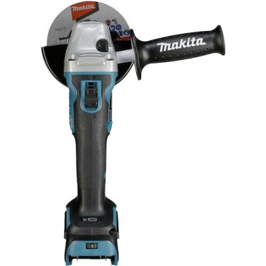 Makita Τροχός 125mm Μπαταρίας Brushless με Ρύθμιση Στροφών 18V Solo