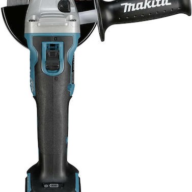 Makita Τροχός 125mm Μπαταρίας Brushless με Ρύθμιση Στροφών 18V Solo