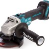 Makita Τροχός 125mm Μπαταρίας Brushless με Ρύθμιση Στροφών 18V Solo