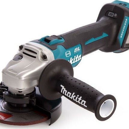 Makita Τροχός 125mm Μπαταρίας Brushless με Ρύθμιση Στροφών 18V Solo