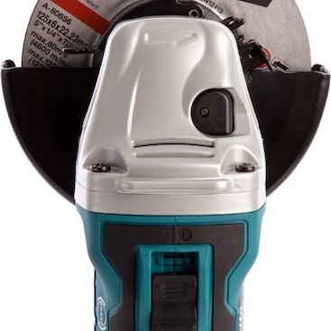 Makita Τροχός 125mm Μπαταρίας Brushless με Ρύθμιση Στροφών 18V Solo