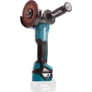 Makita Τροχός 125mm Μπαταρίας Brushless με Ρύθμιση Στροφών 18V Solo