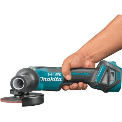 Makita Τροχός 125mm Μπαταρίας Brushless με Ρύθμιση Στροφών 18V Solo
