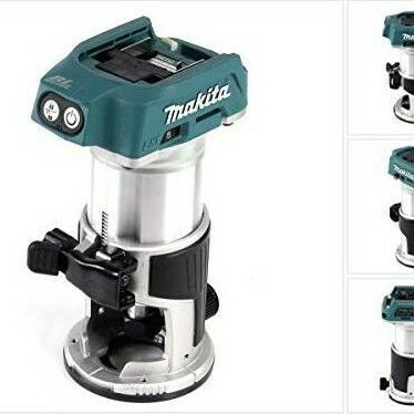 Makita Κάθετη Φρέζα 18V Solo με Ρύθμιση Ταχύτητας