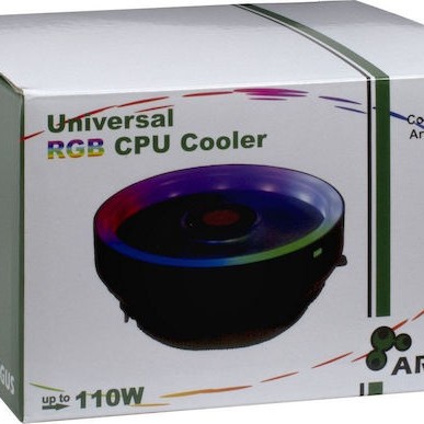 Inter-Tech Argus SU-800 Ψύκτρα Επεξεργαστή για Socket AM4/115x/AM3/AM3+ με RGB Φωτισμό