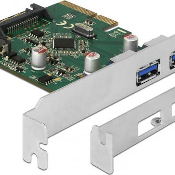 DeLock Κάρτα PCIe σε 2 θύρες USB 3.1