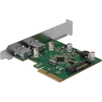 DeLock Κάρτα PCIe σε 2 θύρες USB 3.1