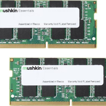 Mushkin Essentials DDR4 64GB RAM με 2x32GB Modules και Ταχύτητα 2666 για Laptop
