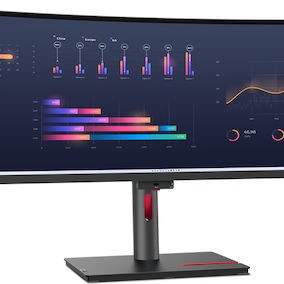 Lenovo ThinkVision P49w-30 IPS Curved Monitor 49
