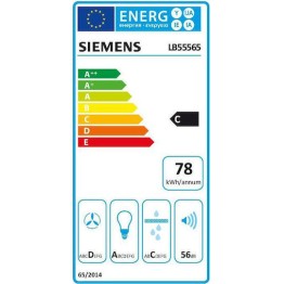 Siemens Μηχανισμός Απορρόφησης 53cm Inox