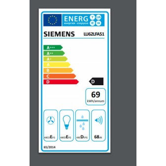Siemens Ελεύθερος Απορροφητήρας 60cm Inox