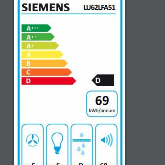 Siemens Ελεύθερος Απορροφητήρας 60cm Inox