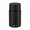 Sigg Obsidian Jar Round Δοχείο Φαγητού Inox Θερμός Μαύρο 750ml