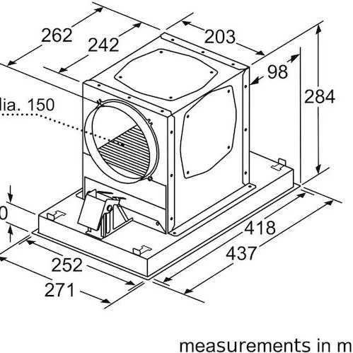 Siemens Ανταλλακτικό Φίλτρο Απορροφητήρα Συμβατό με Siemens