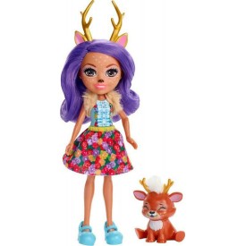 Mattel Danessa Deer & Sprint Κούκλα Enchantimals για 4+ Ετών 15εκ.