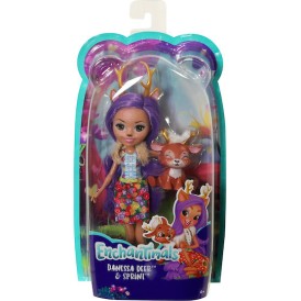 Mattel Danessa Deer & Sprint Κούκλα Enchantimals για 4+ Ετών 15εκ.
