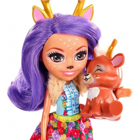 Mattel Danessa Deer & Sprint Κούκλα Enchantimals για 4+ Ετών 15εκ.