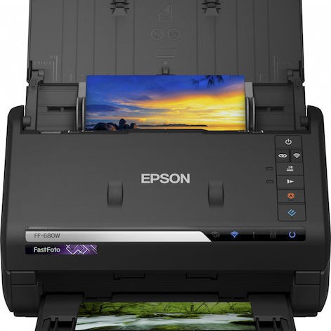 Epson FastFoto FF-680W Sheetfed (Τροφοδότη χαρτιού) Scanner Photo με WiFi