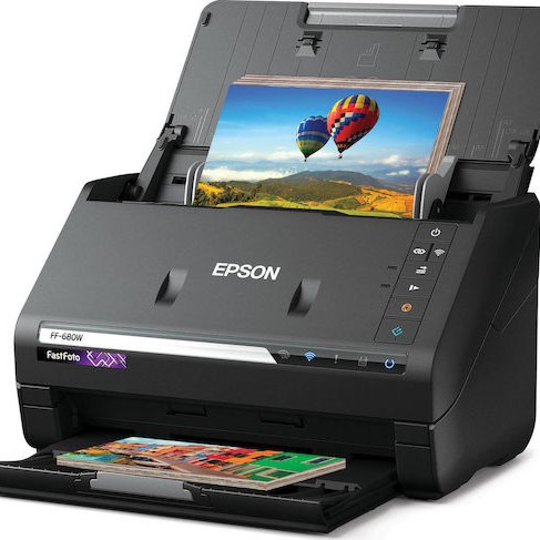 Epson FastFoto FF-680W Sheetfed (Τροφοδότη χαρτιού) Scanner Photo με WiFi