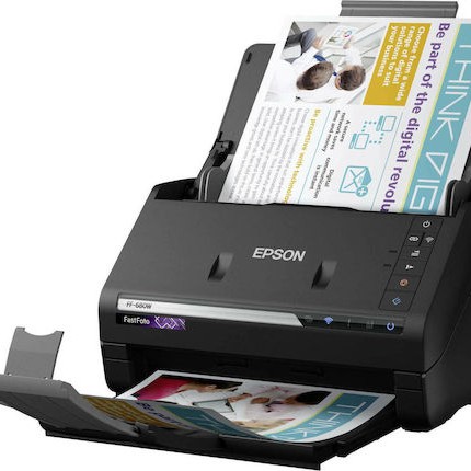 Epson FastFoto FF-680W Sheetfed (Τροφοδότη χαρτιού) Scanner Photo με WiFi