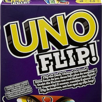 Επιτραπέζιο Παιχνίδι Uno Flip για 2-10 Παίκτες 7+ Ετών (EN) Mattel