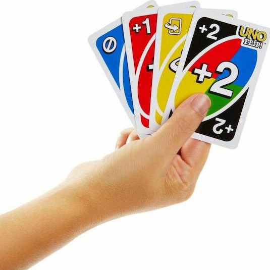 Επιτραπέζιο Παιχνίδι Uno Flip για 2-10 Παίκτες 7+ Ετών (EN) Mattel