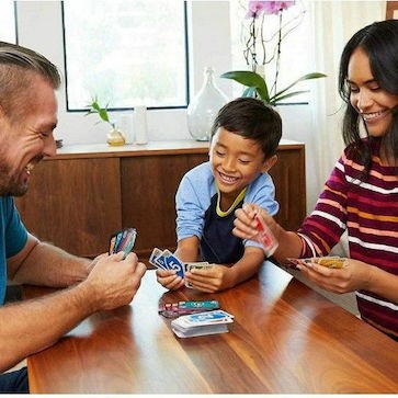 Επιτραπέζιο Παιχνίδι Uno Flip για 2-10 Παίκτες 7+ Ετών (EN) Mattel