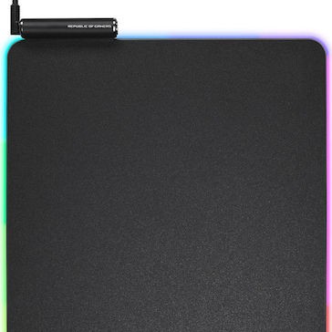 Asus Rog Balteus RGB Gaming Mouse Pad Medium 320mm με RGB Φωτισμό Μαύρο