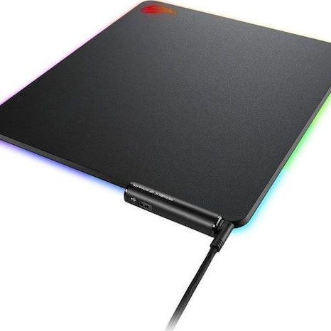 Asus Rog Balteus RGB Gaming Mouse Pad Medium 320mm με RGB Φωτισμό Μαύρο