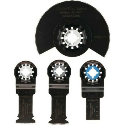 Makita Λάμες Πολυεργαλείων 4τμχ B-67480
