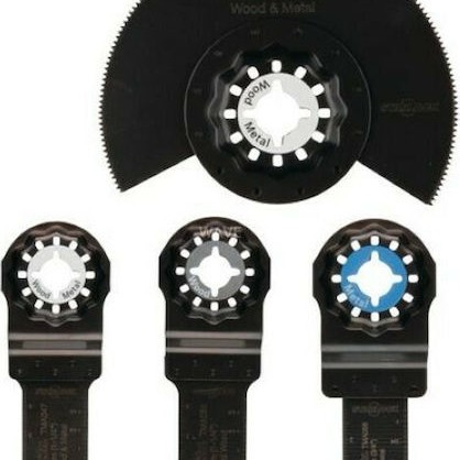 Makita Λάμες Πολυεργαλείων 4τμχ B-67480