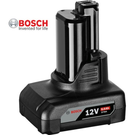 Bosch Σετ 2 Μπαταριών Εργαλείου Λιθίου 12V Χωρητικότητας 6Ah με Φορτιστή GAL 12V-40