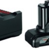 Bosch Σετ 2 Μπαταριών Εργαλείου Λιθίου 12V Χωρητικότητας 6Ah με Φορτιστή GAL 12V-40