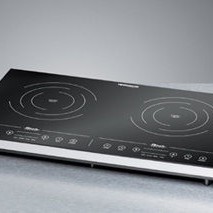 Rommelsbacher Επιτραπέζια Εστία Επαγωγική Διπλή Μαύρη