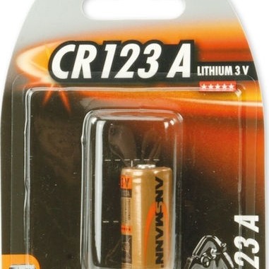 Ansmann Μπαταρία Λιθίου CR123 3V 1τμχ
