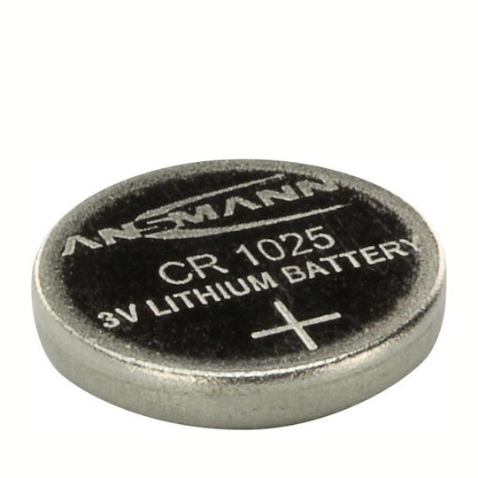 Ansmann Μπαταρία Λιθίου Ρολογιών CR1025 3V 1τμχ