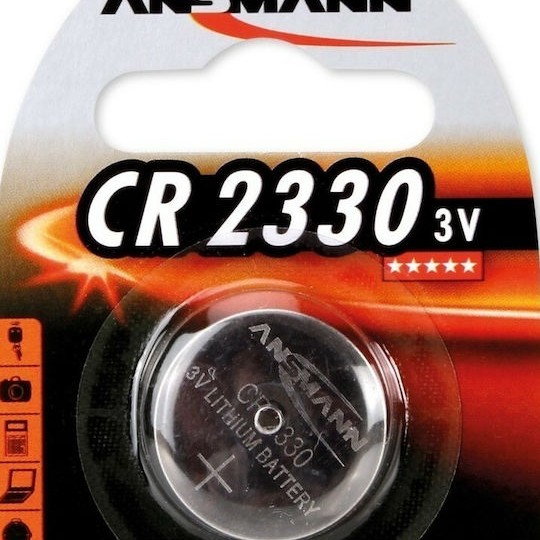 Ansmann Μπαταρία Λιθίου Ρολογιών CR2330 3V 1τμχ