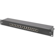 Digitus Patch Panel Shielded για Rack 1U 19