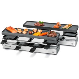 Rommelsbacher RC 1600 Επιτραπέζια Ηλεκτρική Ψησταριά Raclette Λείας Πλάκας 795W 41x10εκ.