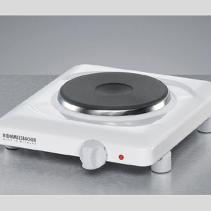 Rommelsbacher THL 1097 Επιτραπέζια Εστία Εμαγιέ Μονή Λευκή