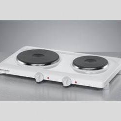 Rommelsbacher Επιτραπέζια Εστία Εμαγιέ Διπλή Λευκή