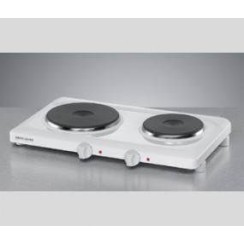 Rommelsbacher Επιτραπέζια Εστία Εμαγιέ Διπλή Λευκή