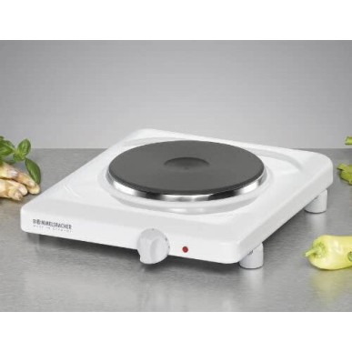 Rommelsbacher THL 1597 Επιτραπέζια Εστία Εμαγιέ Μονή Λευκή