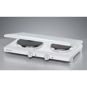 Rommelsbacher Επιτραπέζια Εστία Εμαγιέ Διπλή Λευκή