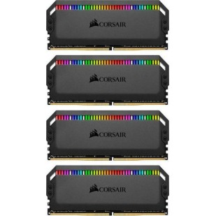 Corsair Dominator Platinum RGB DDR4 32GB RAM με 4x8GB Modules και Ταχύτητα 3200 για Desktop