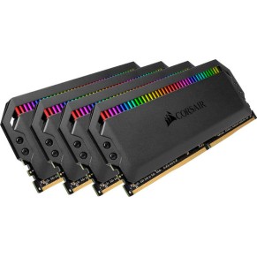 Corsair Dominator Platinum RGB DDR4 32GB RAM με 4x8GB Modules και Ταχύτητα 3200 για Desktop