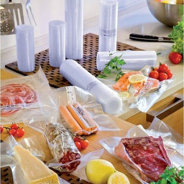 Rommelsbacher VRS 1560 Σαγρέ Σακούλες για Συσκευές Vacuum 150mm x 6m 2 Ρολά