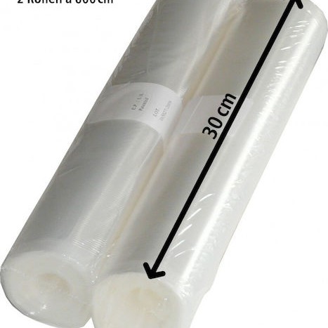 Rommelsbacher VRS 3060 Σαγρέ Σακούλες για Συσκευές Vacuum 300mm x 6m 2 Ρολά